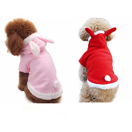 TINGHAO Winter Comfy Pet Rabbit Costume Warm Cute Soft Dog Clothes Hoodie Pet Dog Coat Jacket Puppy Apparel For Small Dogs
TINGHAO Winter Comfy Pet Rabbit Costume Warm Cute Soft Dog Clothes Hoodie Pet Dog Coat Jacket Puppy Apparel For Small Dogs