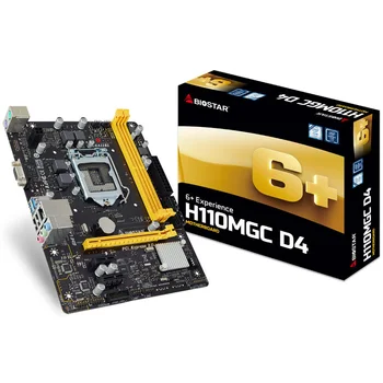 For Biostar H110MGC D4 DDR4 Original NEW H110 Motherboard LGA 1151 support G4560 SATA3 32G USB3.0 Micro-ATX
For Biostar H110MGC D4 DDR4 Original NEW H110 Motherboard LGA 1151 support G4560 SATA3 32G USB3.0 Micro-ATX