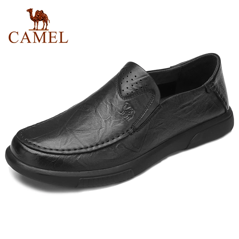 CAMEL Men's Shoes with fur Business Casual Genuine Leather Shoes Men Loafers High Elastic Resistant Rubber Footwear Man Flats
CAMEL Men's Shoes with fur Business Casual Genuine Leather Shoes Men Loafers High Elastic Resistant Rubber Footwear Man Flats