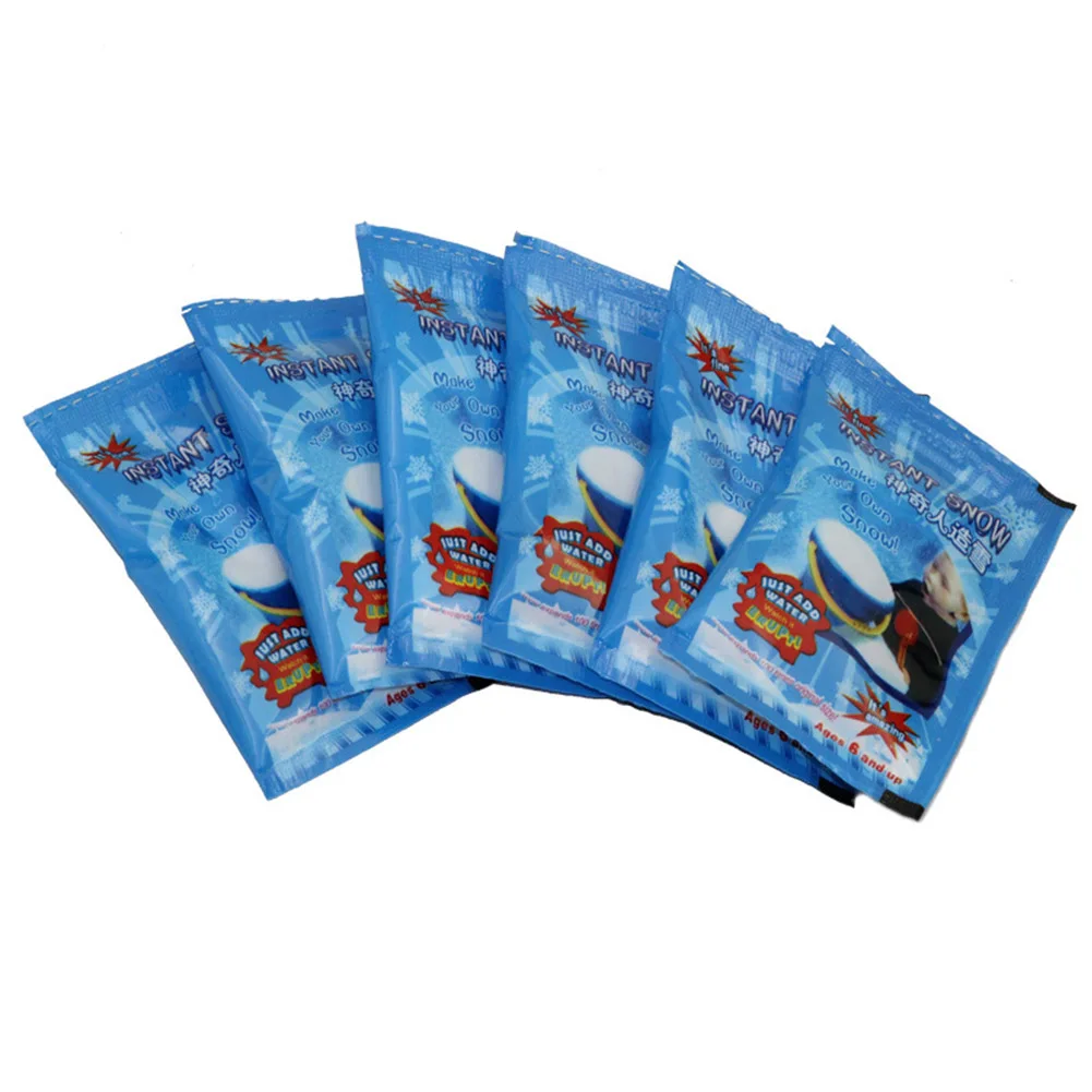 Christmas DIY Gift Creative Artificial Winter Instant Snow Powder Snow.Water becomes snow show magic props.
Christmas DIY Gift Creative Artificial Winter Instant Snow Powder Snow.Water becomes snow show magic props.