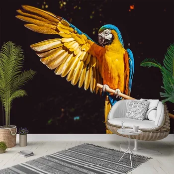 Else Black Floor Tropical Yellow Blue Parrot 3d Photo Cleanable Fabric Mural Home Decor living Room Bedroom Background Wallpaper
Else Black Floor Tropical Yellow Blue Parrot 3d Photo Cleanable Fabric Mural Home Decor living Room Bedroom Background Wallpaper