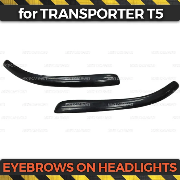 Eyebrows on headlights case for Volkswagen Transporter T5 2003-2009 ABS plastic cilia eyelash molding car styling tuning
Eyebrows on headlights case for Volkswagen Transporter T5 2003-2009 ABS plastic cilia eyelash molding car styling tuning