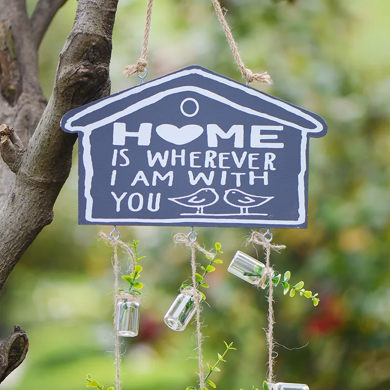 Home Decoration Creative DIY Wind Chimes Shop Cafe Decor Water Plant Culture Wall Hanging Ornament Door Card Yard Welcome Garden
Home Decoration Creative DIY Wind Chimes Shop Cafe Decor Water Plant Culture Wall Hanging Ornament Door Card Yard Welcome Garden