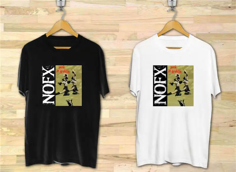 Screen Printing T Shirts Short Sleeve Printing Nofx Punk In Drublic Punk Crew Neck Shirt For Men
Screen Printing T Shirts Short Sleeve Printing Nofx Punk In Drublic Punk Crew Neck Shirt For Men