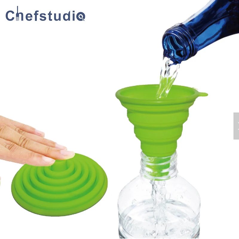Drop shipping Silicone Folding Portable Funnels Be Hung Tools Collapsible Funnel for Liquid Transfer Silicone Oil Funnel B26
Drop shipping Silicone Folding Portable Funnels Be Hung Tools Collapsible Funnel for Liquid Transfer Silicone Oil Funnel B26