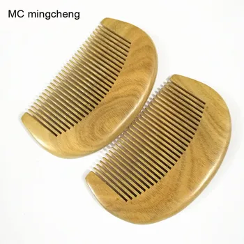 MC Brand Small Comb Wood Natural Green Sandalwood Wooden Round Half Moon Tarak Pente De Madeira Para Barba Comb Beard Men Comb
MC Brand Small Comb Wood Natural Green Sandalwood Wooden Round Half Moon Tarak Pente De Madeira Para Barba Comb Beard Men Comb