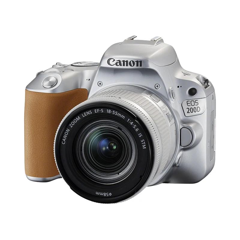 Зеркальный фотоаппарат Canon EOS 200D серебристый 
Зеркальный фотоаппарат Canon EOS 200D серебристый