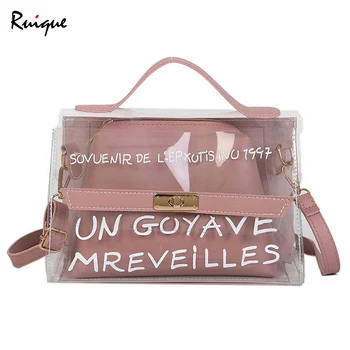 Ruique Women Fashion Shoulder Bag Girls Summer Clear Candy Color Crossbody Bag Ladies Casual Travel Messenger Bag Small Tote Bag
Ruique Women Fashion Shoulder Bag Girls Summer Clear Candy Color Crossbody Bag Ladies Casual Travel Messenger Bag Small Tote Bag