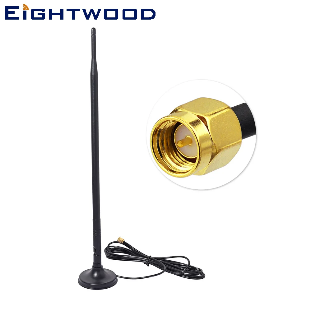 Eightwood 12DBi GSM UMTS HSPA CDMA 3G 4G LTE Antenna RP-SMA for Belkin USB Modems Routers Devices
Eightwood 12DBi GSM UMTS HSPA CDMA 3G 4G LTE Antenna RP-SMA for Belkin USB Modems Routers Devices