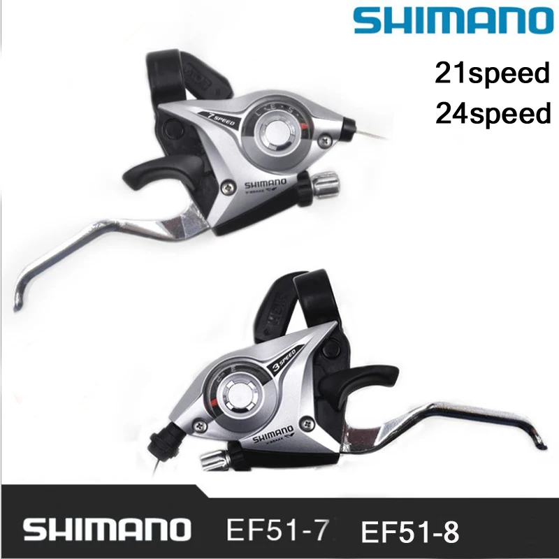 SHIMANO EF51 21/24 Speed Mountain Bike Transmission Derailleur Shifter Brake Connector DIP Drive MTB Drive Bicycle parts
SHIMANO EF51 21/24 Speed Mountain Bike Transmission Derailleur Shifter Brake Connector DIP Drive MTB Drive Bicycle parts