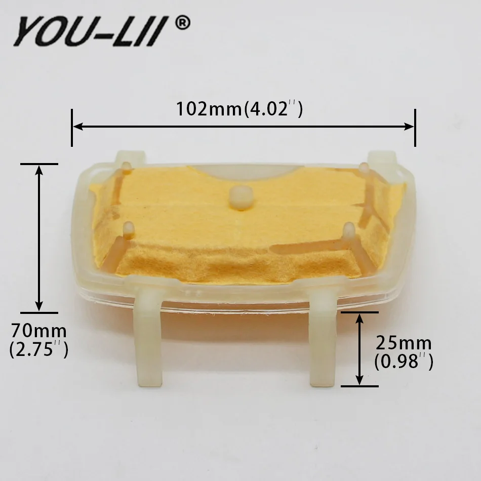 YOULII Yellow Air Fuel Filter 1Pc For STIHL Carburetor MS171 MS181 MS211 MS 171 181 211 Chainsaw Replacement 1139 120 1602
YOULII Yellow Air Fuel Filter 1Pc For STIHL Carburetor MS171 MS181 MS211 MS 171 181 211 Chainsaw Replacement 1139 120 1602