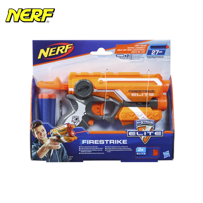 Игрушечные Пистолеты для мальчиков Blaster Hasbro NERF ЭЛИТ Файрстрайк (бластер) 53378
Игрушечные Пистолеты для мальчиков Blaster Hasbro NERF ЭЛИТ Файрстрайк (бластер) 53378