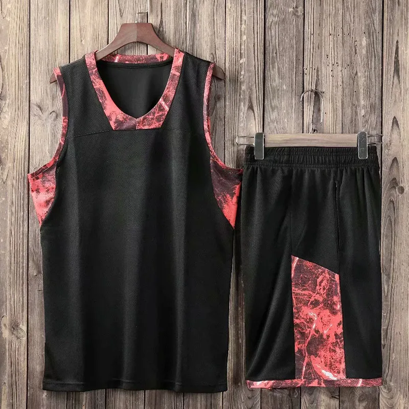 2019 Men Basketball Set Uniforms youth Basketball kits Sports clothes breathable basketball jerseys DIY Customized Training suit
2019 Men Basketball Set Uniforms youth Basketball kits Sports clothes breathable basketball jerseys DIY Customized Training suit