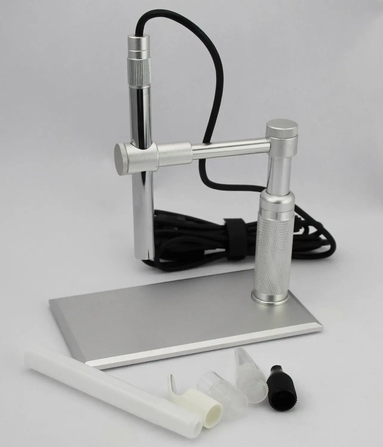 

Digital USB Microscope with stand and integrated LED light for hardware engineers
