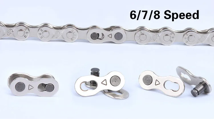 1 pair Bike Chain Magic Buckle Connector Mountain Bicycle Chain Connector for 678910 Speed Quick Link231Repair Tool (3)