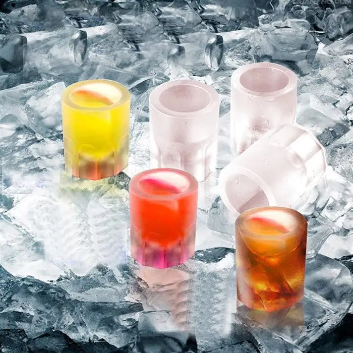 Cool Ice Cube Mold Supplies Shot Glass Freeze Mold Maker Bar Party Drink Form for Ice Tray Cool Cup Shape Ice Molds Home Tools
Cool Ice Cube Mold Supplies Shot Glass Freeze Mold Maker Bar Party Drink Form for Ice Tray Cool Cup Shape Ice Molds Home Tools