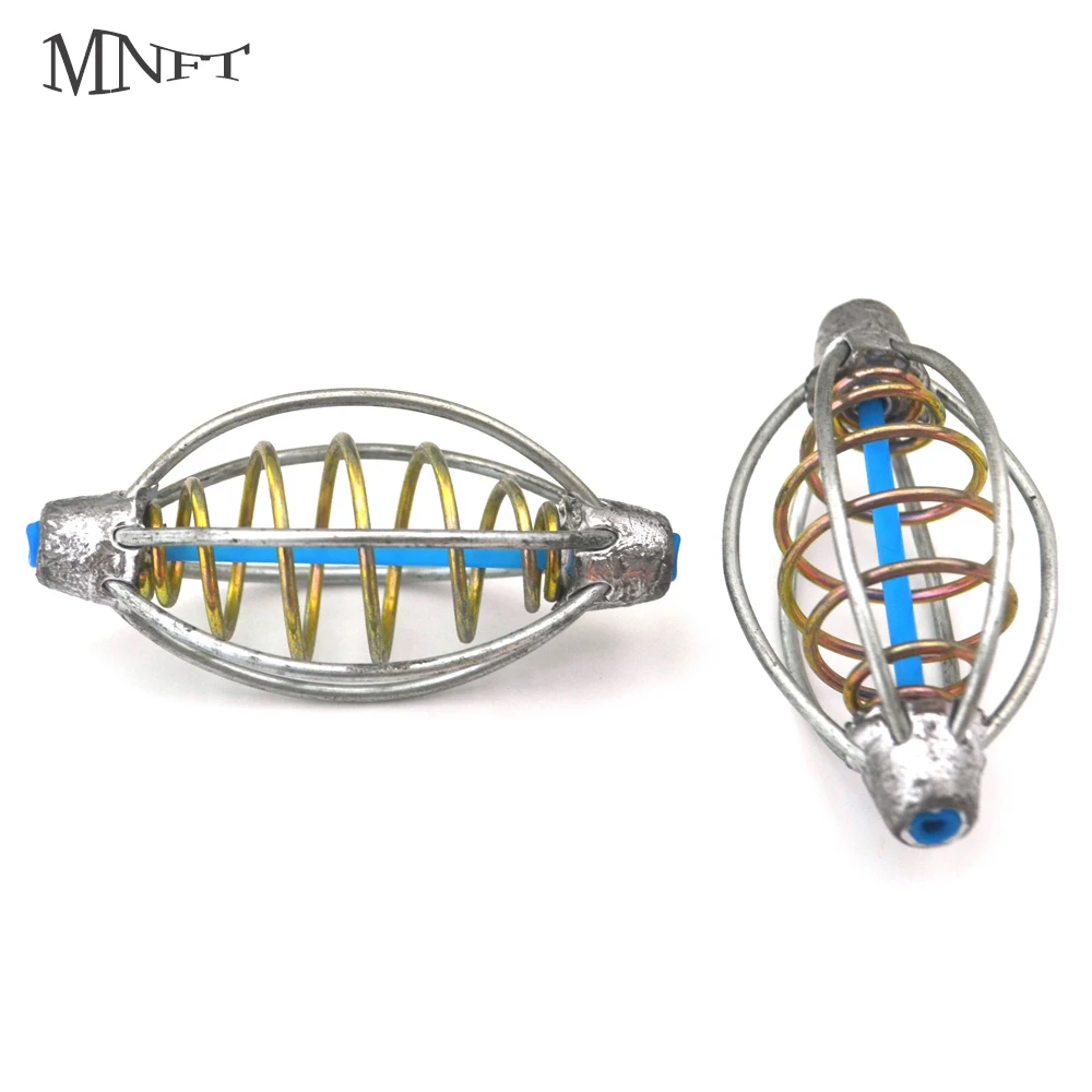 MNFT 2Pcs Spring Lead Baits Cage Bait Thrower Fishing Feeder Lead Sinker Fishing Trap Basket
MNFT 2Pcs Spring Lead Baits Cage Bait Thrower Fishing Feeder Lead Sinker Fishing Trap Basket