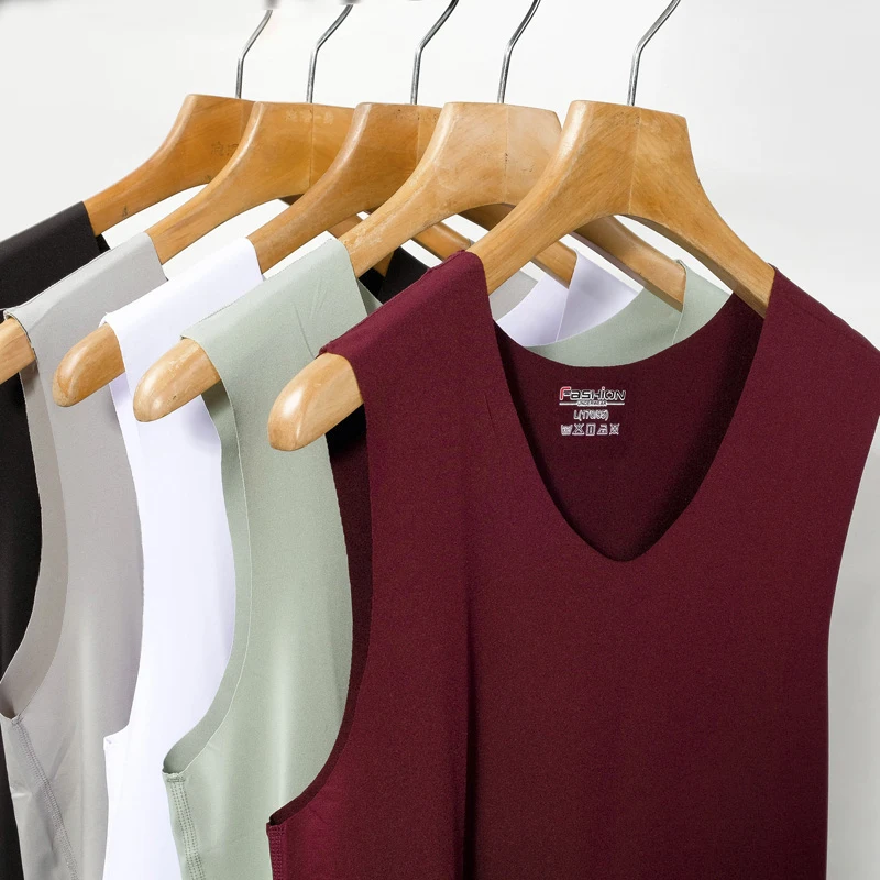 Liseaven Men V Neck Tank Tops Men's Clothing Tops Tees Sleeveless Shirts Bodybuilding Fitness Slim Fit Shirt Vest
Liseaven Men V Neck Tank Tops Men's Clothing Tops Tees Sleeveless Shirts Bodybuilding Fitness Slim Fit Shirt Vest