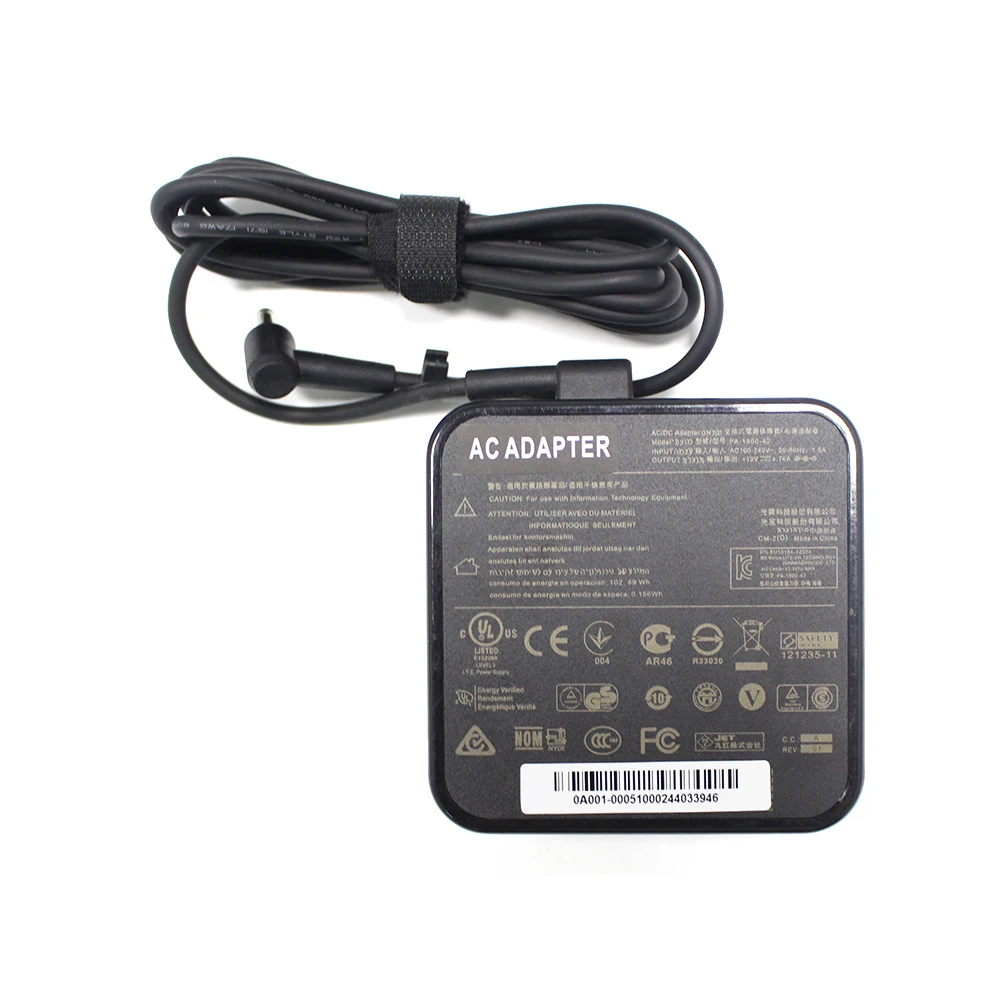 New Laptop Power Adapter Charger for Asus Zenbook Prime UX51VZ-XB71 UX51VZ EXA1202YH Pa-1900-30 19V 4.74A 90W 4.5*3.0mm adapter
New Laptop Power Adapter Charger for Asus Zenbook Prime UX51VZ-XB71 UX51VZ EXA1202YH Pa-1900-30 19V 4.74A 90W 4.5*3.0mm adapter