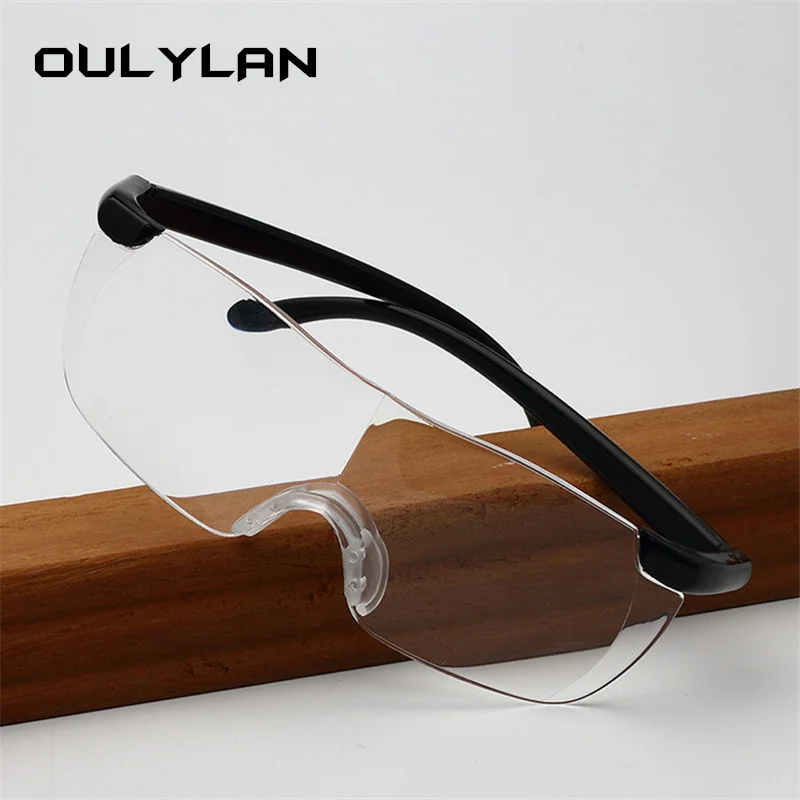 Oulylan Big Vision 250% Reading Glasses Men Women Frameless magnifying 1.6 times +250 Degrees Magnifies Glasses Presbyopic
Oulylan Big Vision 250% Reading Glasses Men Women Frameless magnifying 1.6 times +250 Degrees Magnifies Glasses Presbyopic