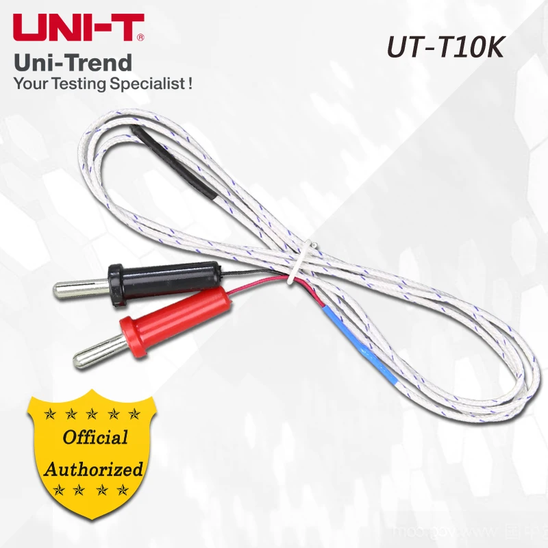 Датчик температуры UNI-T UT-T10K; Подходит для UT33C +, UT202, UT213B/C, UT216C, UT61B/C, UT70A/70B, UT804, UT71B/C/D/E, UT206A
Датчик температуры UNI-T UT-T10K; Подходит для UT33C +, UT202, UT213B/C, UT216C, UT61B/C, UT70A/70B, UT804, UT71B/C/D/E, UT206A
