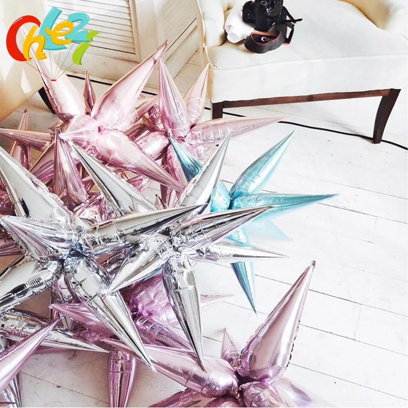 13pcs Water drop cone Foil balloons Birthday party opening ceremony Wedding decoration Party Supplies Explosion star balloons
13pcs Water drop cone Foil balloons Birthday party opening ceremony Wedding decoration Party Supplies Explosion star balloons