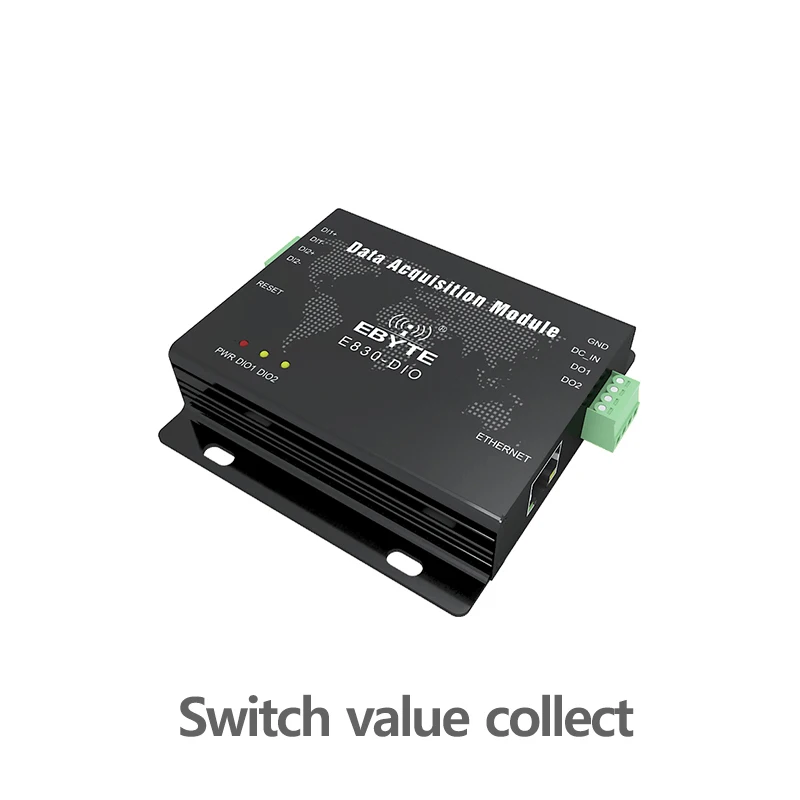 E830-DIO(ETH-2A) Modbus RTU Ethernet Digital Signal Acquisiton Serial Port Server
E830-DIO(ETH-2A) Modbus RTU Ethernet Digital Signal Acquisiton Serial Port Server