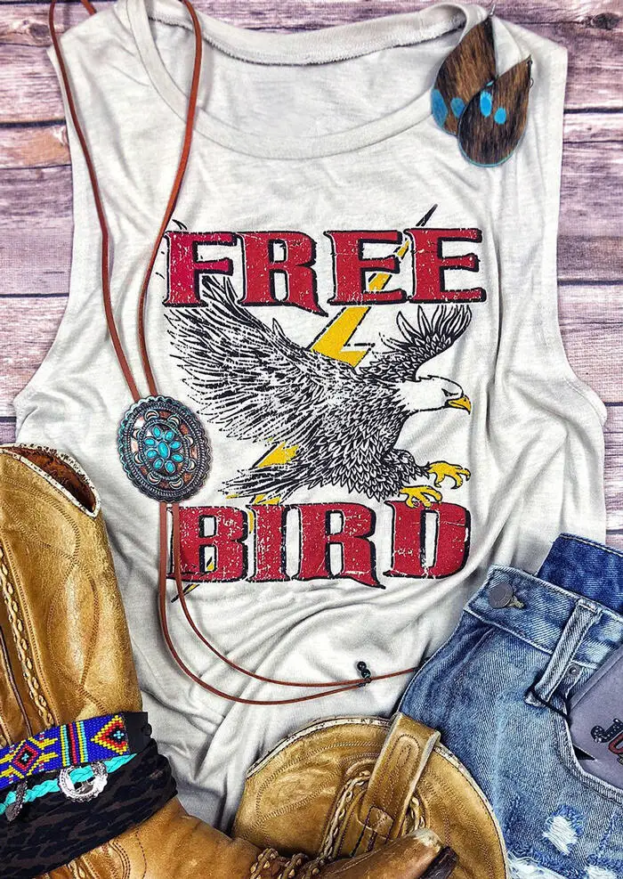 Female Free Bird Eagle T-shirt Light Grey Plus Size Ladies Summer Bird Shirt Graphic Tee Shirt Tops Retro Women Korean Clothes
Female Free Bird Eagle T-shirt Light Grey Plus Size Ladies Summer Bird Shirt Graphic Tee Shirt Tops Retro Women Korean Clothes
