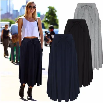 7 Colors 2020 Autumn Fashion Women Long Skirts Pleated Maxi Female Lady Elastic High Waist Casual Loose Solid Jupe Femme Skirt
7 Colors 2020 Autumn Fashion Women Long Skirts Pleated Maxi Female Lady Elastic High Waist Casual Loose Solid Jupe Femme Skirt