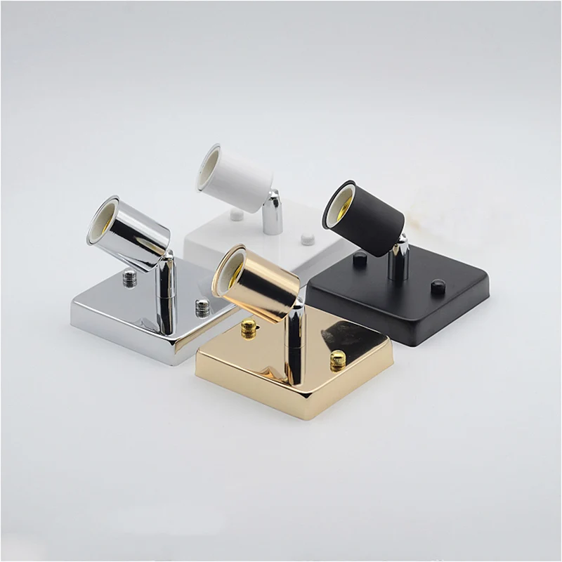 E27 Lamp Holder Square Screw Ceiling Wall Mounted Lamp Bulb Socket High temperature resistant ceramic screw Lamp Base
E27 Lamp Holder Square Screw Ceiling Wall Mounted Lamp Bulb Socket High temperature resistant ceramic screw Lamp Base