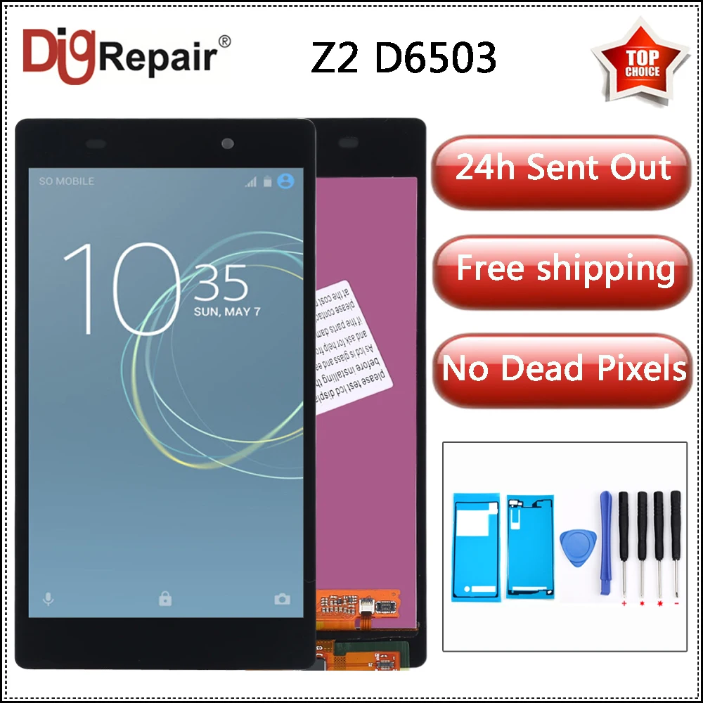 For sony z2 display For Sony Xperia Z2 screen L50W D6502 D6503 LCD Display Digitizer Touch Screen Assembly For sony z2 d6503 lcd
For sony z2 display For Sony Xperia Z2 screen L50W D6502 D6503 LCD Display Digitizer Touch Screen Assembly For sony z2 d6503 lcd