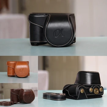 New PU Leather Camera Case For Sony Alpha A6000 A6300 Nex6 16-50mm Lens Retro Vintage Bag With Battery Opening Case
New PU Leather Camera Case For Sony Alpha A6000 A6300 Nex6 16-50mm Lens Retro Vintage Bag With Battery Opening Case