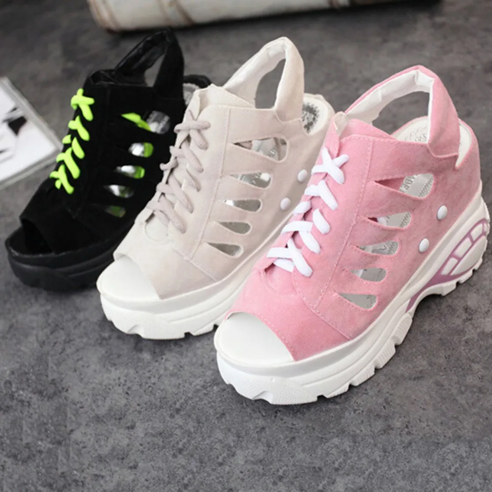 YOUYEDIAN 2019 New arrival Women Ladies Fashion Fish Mouth Thick Platform Wedges Loafers sandals Shoes scarpe donna sandals
YOUYEDIAN 2019 New arrival Women Ladies Fashion Fish Mouth Thick Platform Wedges Loafers sandals Shoes scarpe donna sandals