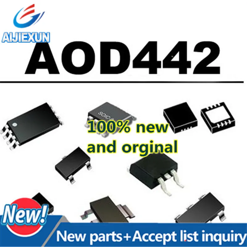 10 шт. 100% новый и оригинальный D442 AOD442 A0D442 TO252 60 в 38A N-канальный полевой