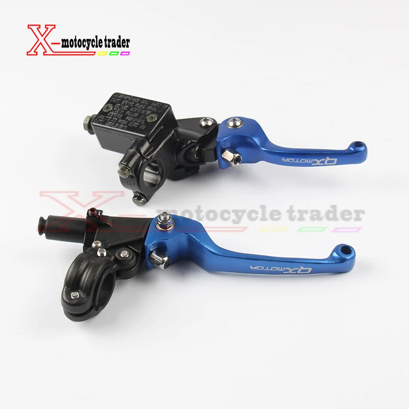 Blue QX Logo CNC Folding Brake Lever ASV Clutch Lever With Front Pump Fit CRF KLX YZF RMZ Motorcycle Dirt Bike
Blue QX Logo CNC Folding Brake Lever ASV Clutch Lever With Front Pump Fit CRF KLX YZF RMZ Motorcycle Dirt Bike
