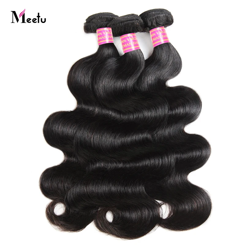 Meetu Body Wave Bundles 100% Human Hair 1/ 3/ 4 Bundles Deal Natural Color 8-28 inch Brazilian Hair Weave Bundles Non Remy
Meetu Body Wave Bundles 100% Human Hair 1/ 3/ 4 Bundles Deal Natural Color 8-28 inch Brazilian Hair Weave Bundles Non Remy