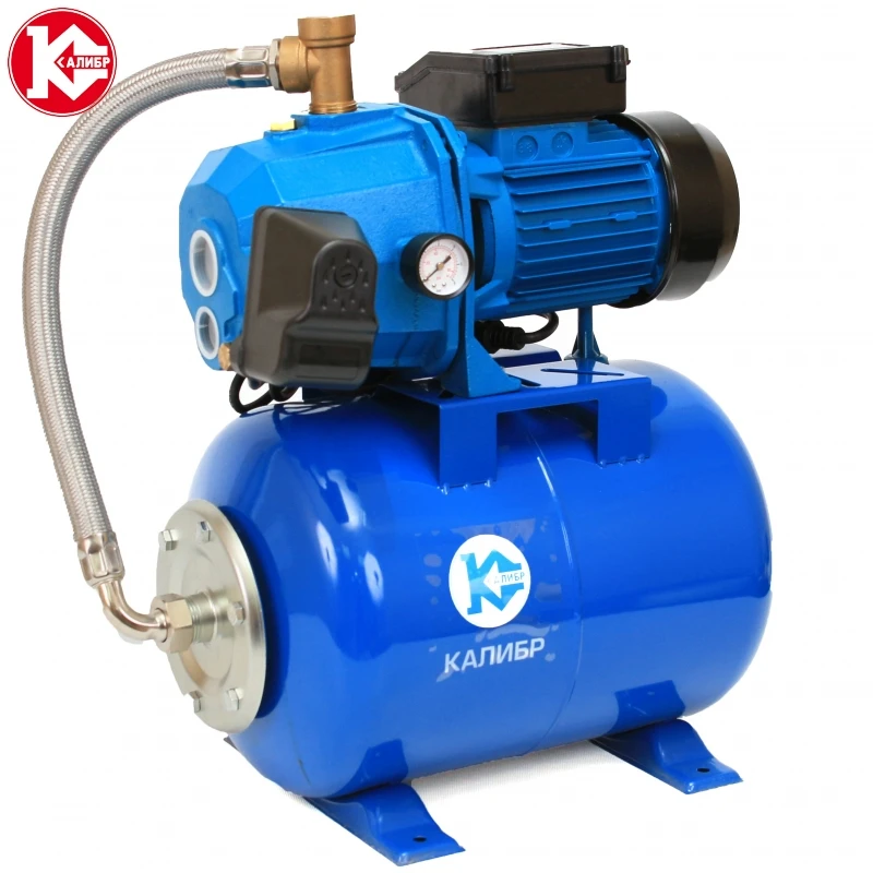 Independent water system Kalibr SVD-770Ch+E with ejector Power 770W Capacity 3.6 m3/h Pump head 30 m Plumbing | Обустройство дома