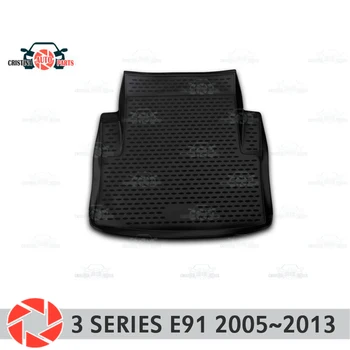 Trunk mat for BMW 3 Series E91 2006~2012 trunk floor rugs non slip polyurethane dirt protection interior trunk car styling
Trunk mat for BMW 3 Series E91 2006~2012 trunk floor rugs non slip polyurethane dirt protection interior trunk car styling