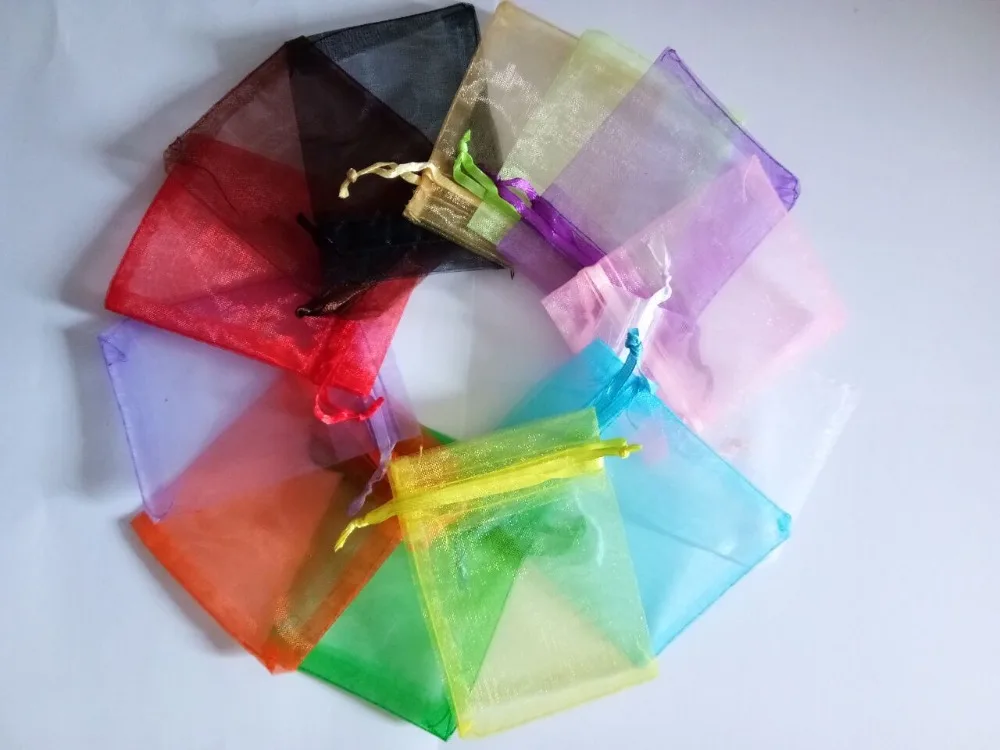 50pcs 5X7 Organza bag Drawstring pouch Wedding birthday Christmas party Gift for jewelry Packaging Display bags Storage bags
50pcs 5X7 Organza bag Drawstring pouch Wedding birthday Christmas party Gift for jewelry Packaging Display bags Storage bags