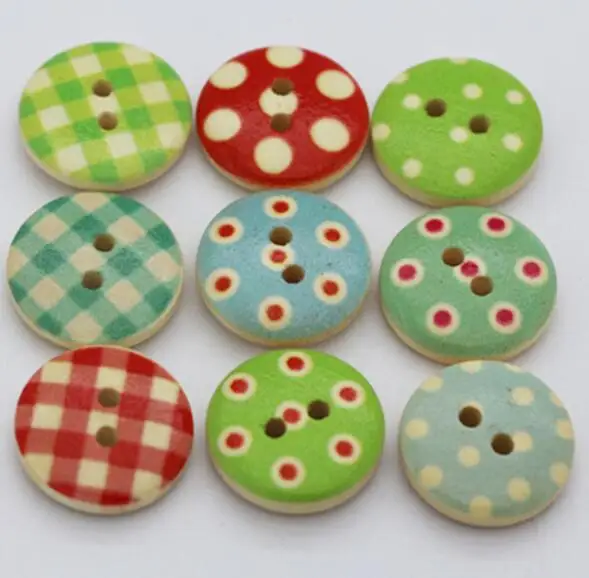 100pcs 2 holes Round Wood Buttons, 1.5cm ,9 colors mix, Clothing button\Scrapbooking DIY\ Toy\ DIY Craft Supplies XP21
100pcs 2 holes Round Wood Buttons, 1.5cm ,9 colors mix, Clothing button\Scrapbooking DIY\ Toy\ DIY Craft Supplies XP21