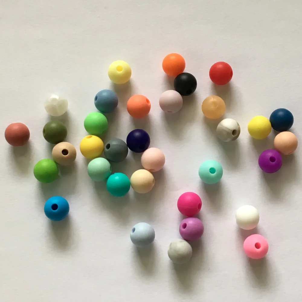 10pcs/lot 9mm Round Loose Silicone Beads Safe Teether Baby Chew Non Toxic BPA Free 100% Food Grade Teething Beads for necklace
10pcs/lot 9mm Round Loose Silicone Beads Safe Teether Baby Chew Non Toxic BPA Free 100% Food Grade Teething Beads for necklace