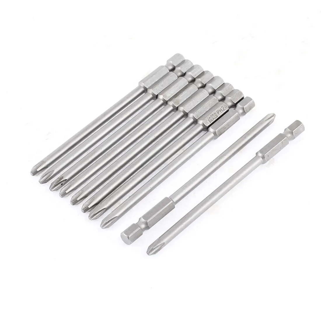 UXCELL 10Pcs/LOT PH2 1/4" Hex Shank 4.5mm Phillips Magnetic Tip Phillips Screwdriver Bit Tool 100mm/ 4" Extra Long
UXCELL 10Pcs/LOT PH2 1/4" Hex Shank 4.5mm Phillips Magnetic Tip Phillips Screwdriver Bit Tool 100mm/ 4" Extra Long