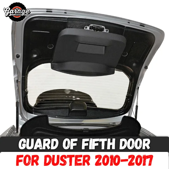 Guard of fifth door for Renault / Dacia Duster 2010-2017 ABS plastic accessories protective plate scratches car styling tuning
Guard of fifth door for Renault / Dacia Duster 2010-2017 ABS plastic accessories protective plate scratches car styling tuning