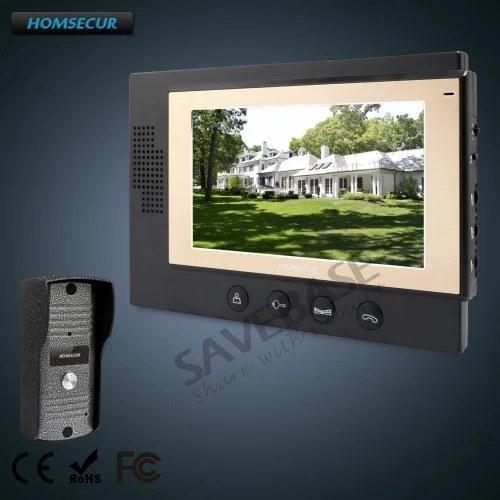 HOMSECUR 7" Hands-free Video Door Entry Phone Call System+Metal Case Camera 1C1M RU Warehouse
HOMSECUR 7" Hands-free Video Door Entry Phone Call System+Metal Case Camera 1C1M RU Warehouse