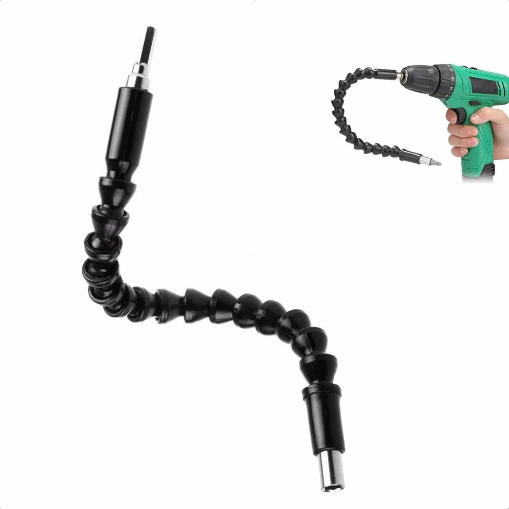 Repair Tools Black 290mm Flexible Shaft Bits Extention Screwdriver Bit Holder Connect Link Electronics Drill 1/4" Hex Shank
Repair Tools Black 290mm Flexible Shaft Bits Extention Screwdriver Bit Holder Connect Link Electronics Drill 1/4" Hex Shank