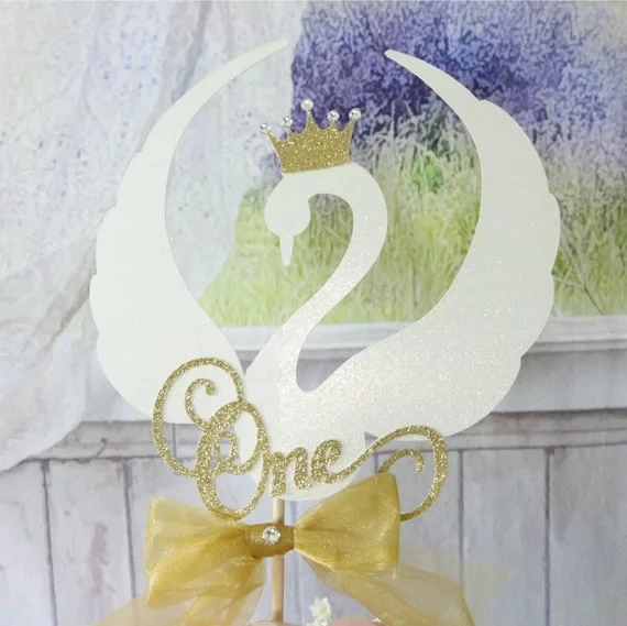 personalize glitter ANY NAME AGE Swan Princess first 2nd birthday party Cake Topper cake toppers baby shower party decoration
personalize glitter ANY NAME AGE Swan Princess first 2nd birthday party Cake Topper cake toppers baby shower party decoration