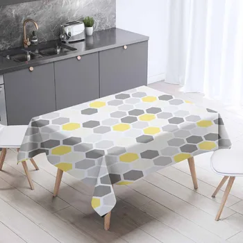 Else Gray White Yellow Geometric Hexagon Cubes Box 3d Print Washable Thicken Cotton Cloth Rectangular Square Kitchen Tablecloth
Else Gray White Yellow Geometric Hexagon Cubes Box 3d Print Washable Thicken Cotton Cloth Rectangular Square Kitchen Tablecloth