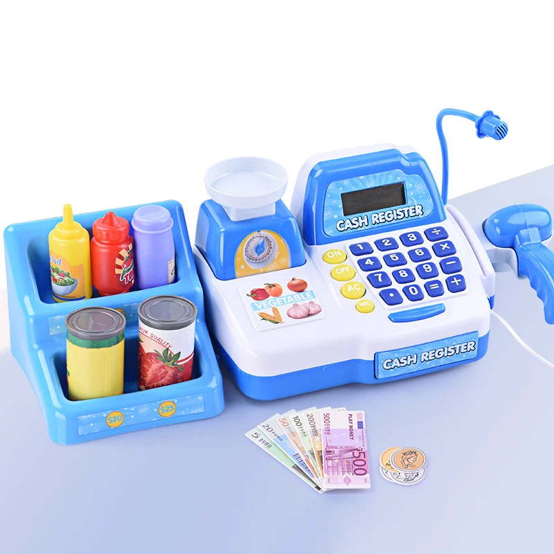 Finger Rock Simulation Cash Register Pretend Play Toys Weighing Scanner Display Screen Checkout Counter Educational Toy For Kids
Finger Rock Simulation Cash Register Pretend Play Toys Weighing Scanner Display Screen Checkout Counter Educational Toy For Kids