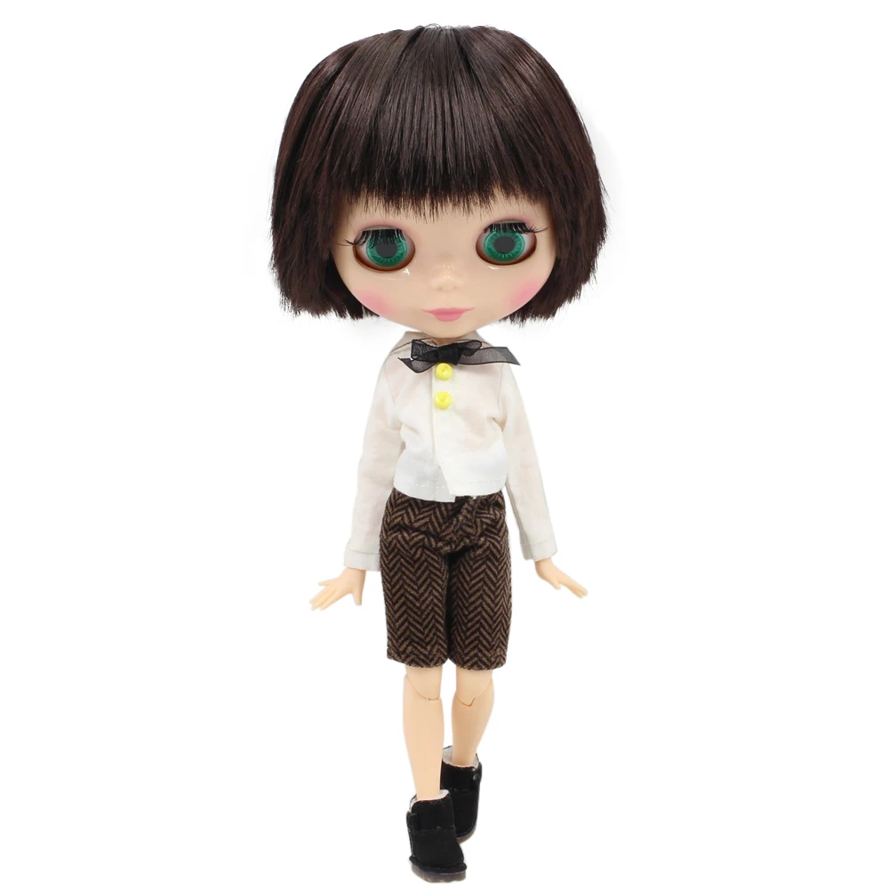 Fortune Days Nude Blyth doll Male doll Series No.BL0312 Black Brown hair Male Joint body Suitable for changeBJD Factory Blyth
Fortune Days Nude Blyth doll Male doll Series No.BL0312 Black Brown hair Male Joint body Suitable for changeBJD Factory Blyth