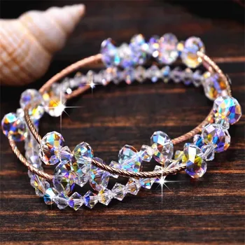 SWAN 3 Stand Multilayer Stretch Crystal Bracelets S925 Silver Plated Rose Gold Trendy Sweet Jewelry Gifts for wife doughter Her
SWAN 3 Stand Multilayer Stretch Crystal Bracelets S925 Silver Plated Rose Gold Trendy Sweet Jewelry Gifts for wife doughter Her